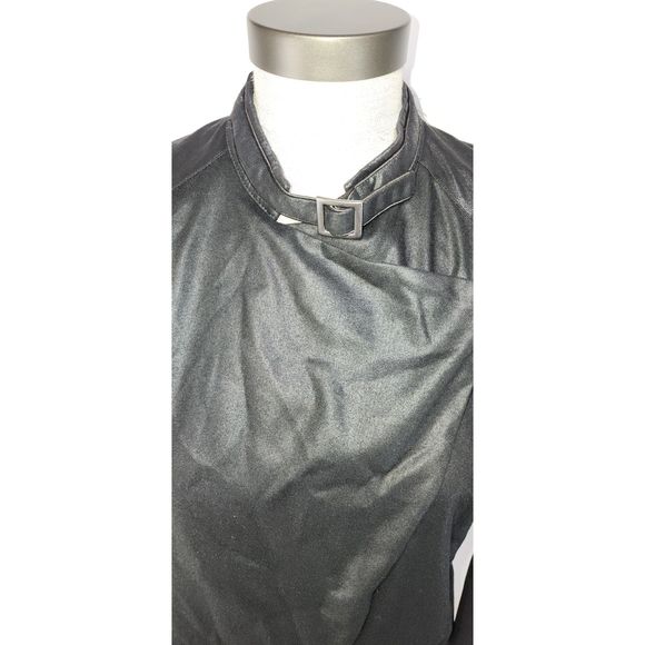 Armani Exchange Women's Black Faux Suede Jacket Size M - Picture 5 of 8